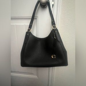 Coach Black Shoulder Bag-Lorii